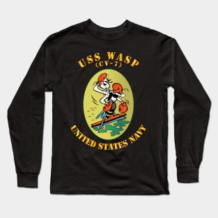 USS Wasp (CV 7) Long Sleeve T-Shirt